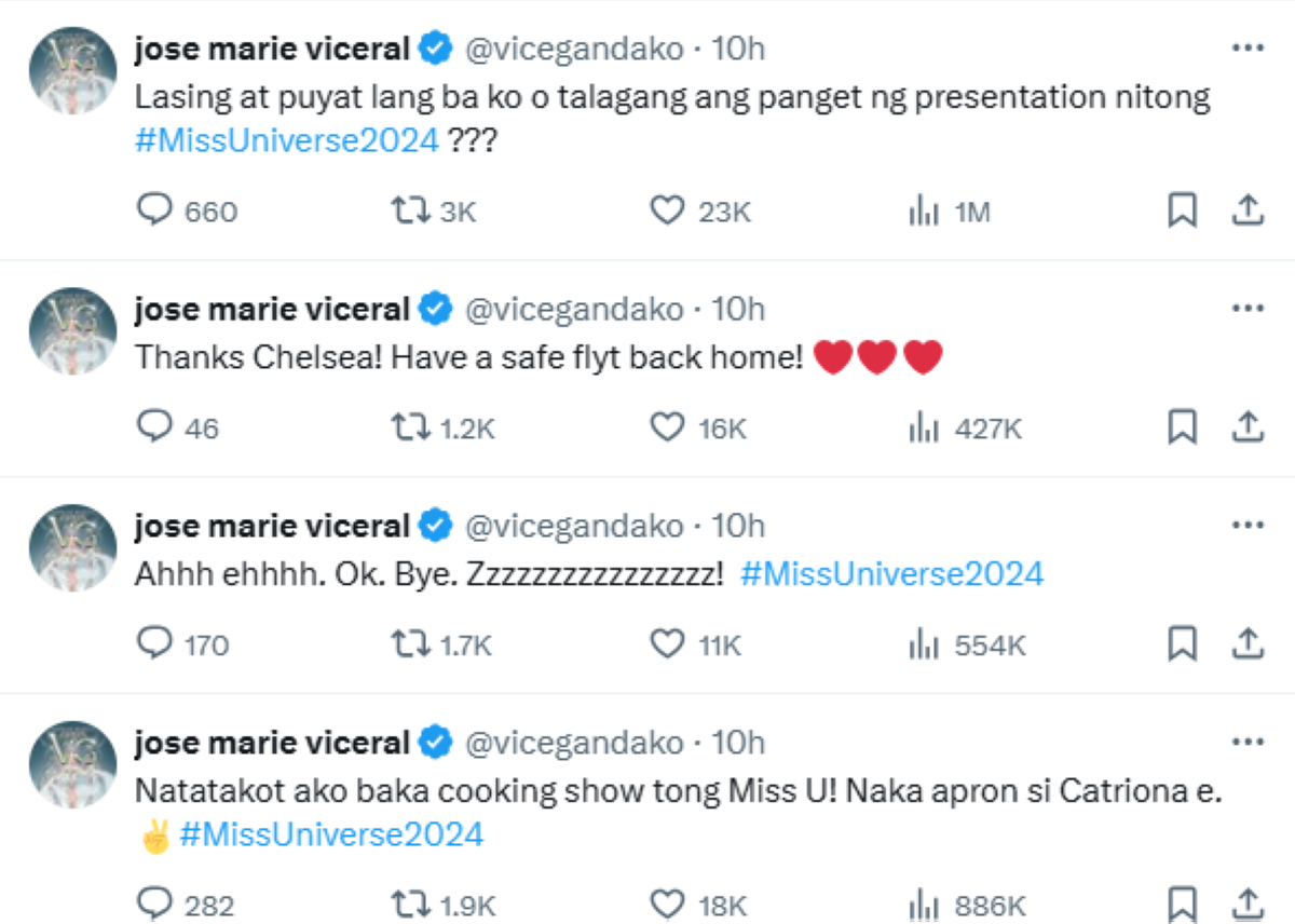 Photo courtesy: Screenshot from Vice Ganda (X)