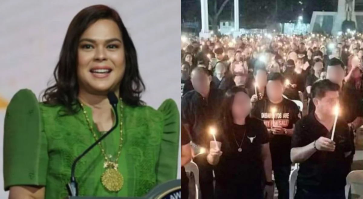 Mga tagasuporta ni VP Sara, nagtipon sa Davao,QC