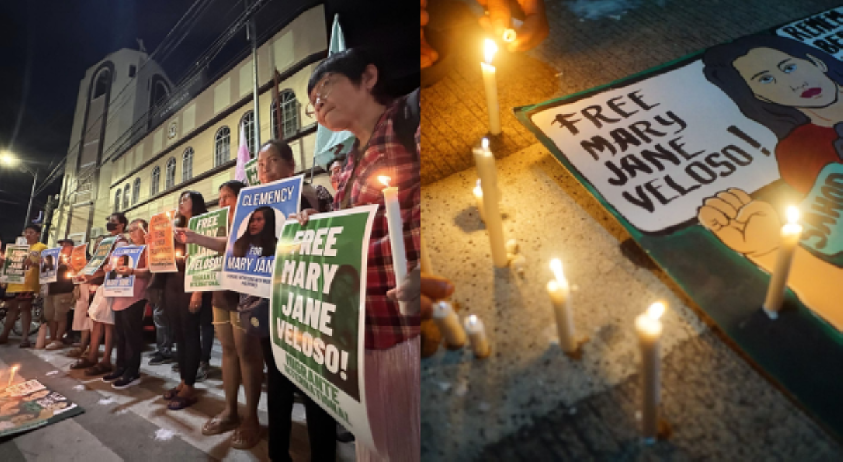 Ilang grupo nagtipon para sa panawagan ng clemency kay Mary Jane Veloso