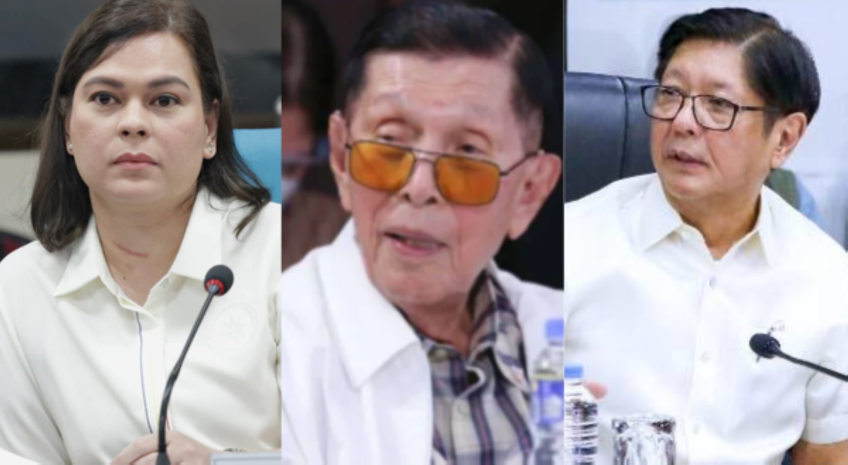 Enrile matapos &lsquo;banta&rsquo; ni VP Sara kay PBBM: &lsquo;It seems, some people want a regime change&rsquo;