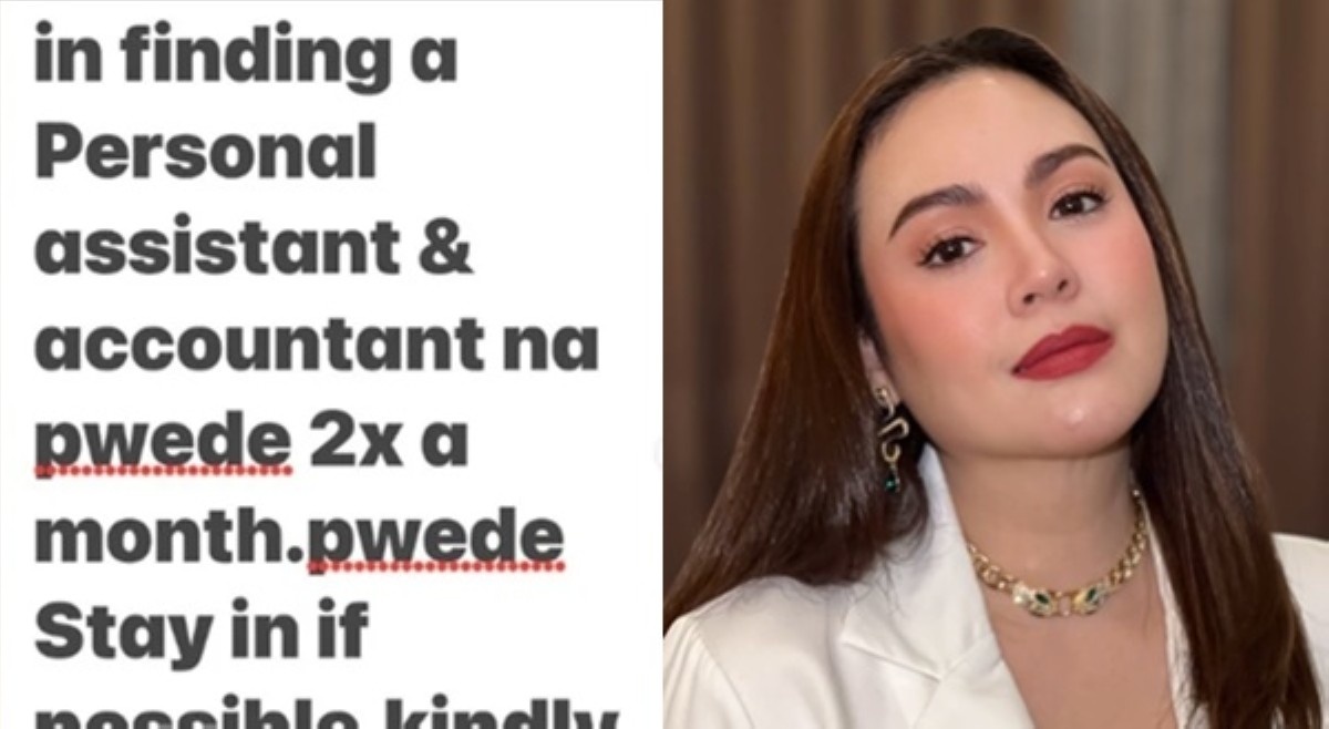 Claudine inokray-okray sa paghahanap ng 'multi-tasker' na PA, rumesbak