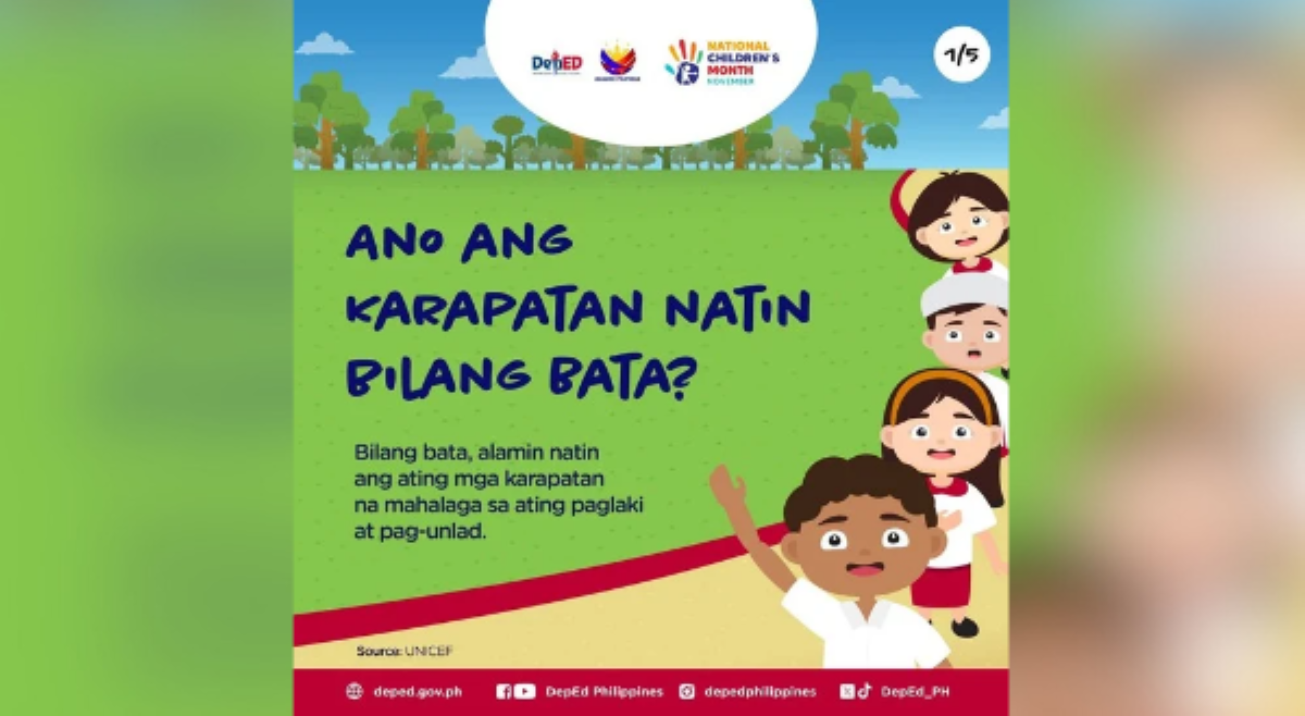 DepEd, isinusulong ang kahalagahan ng rights-based education