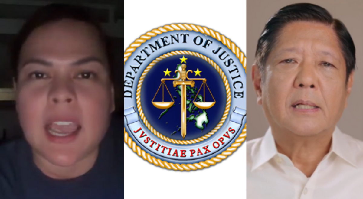 VP Sara, itinuturing na &lsquo;mastermind&rsquo; sa assassination plot vs PBBM &ndash; DOJ
