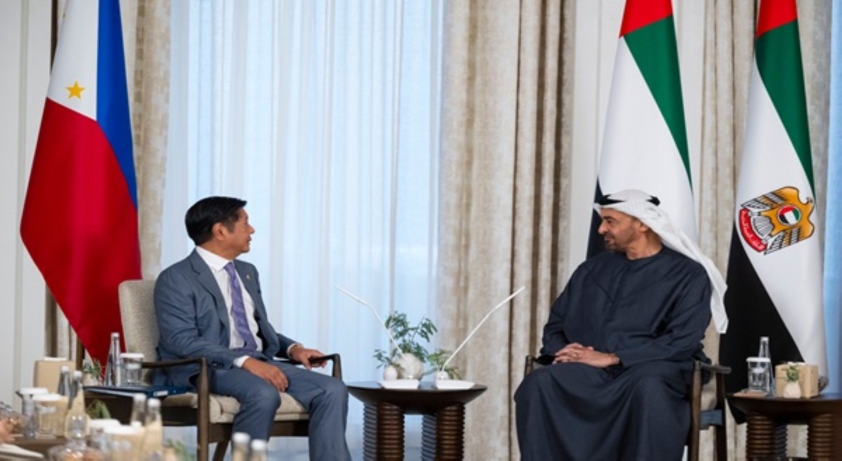 PBBM, nasa Abu Dhabi na para sa bilateral meeting sa UAE President