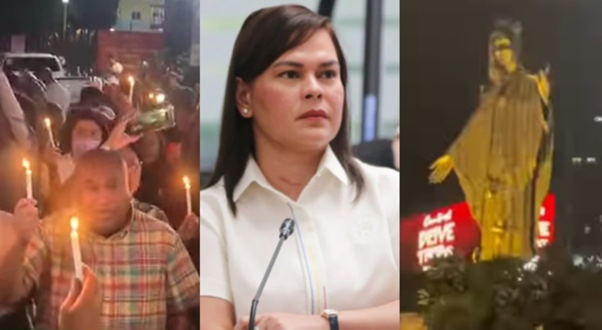 Mga tagasuporta ni VP Sara, nagtipon-tipon sa EDSA Shrine