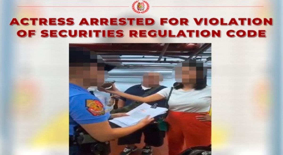 Southern Police District, kinumpirmang may dinakip na aktres na alyas 'Erin'