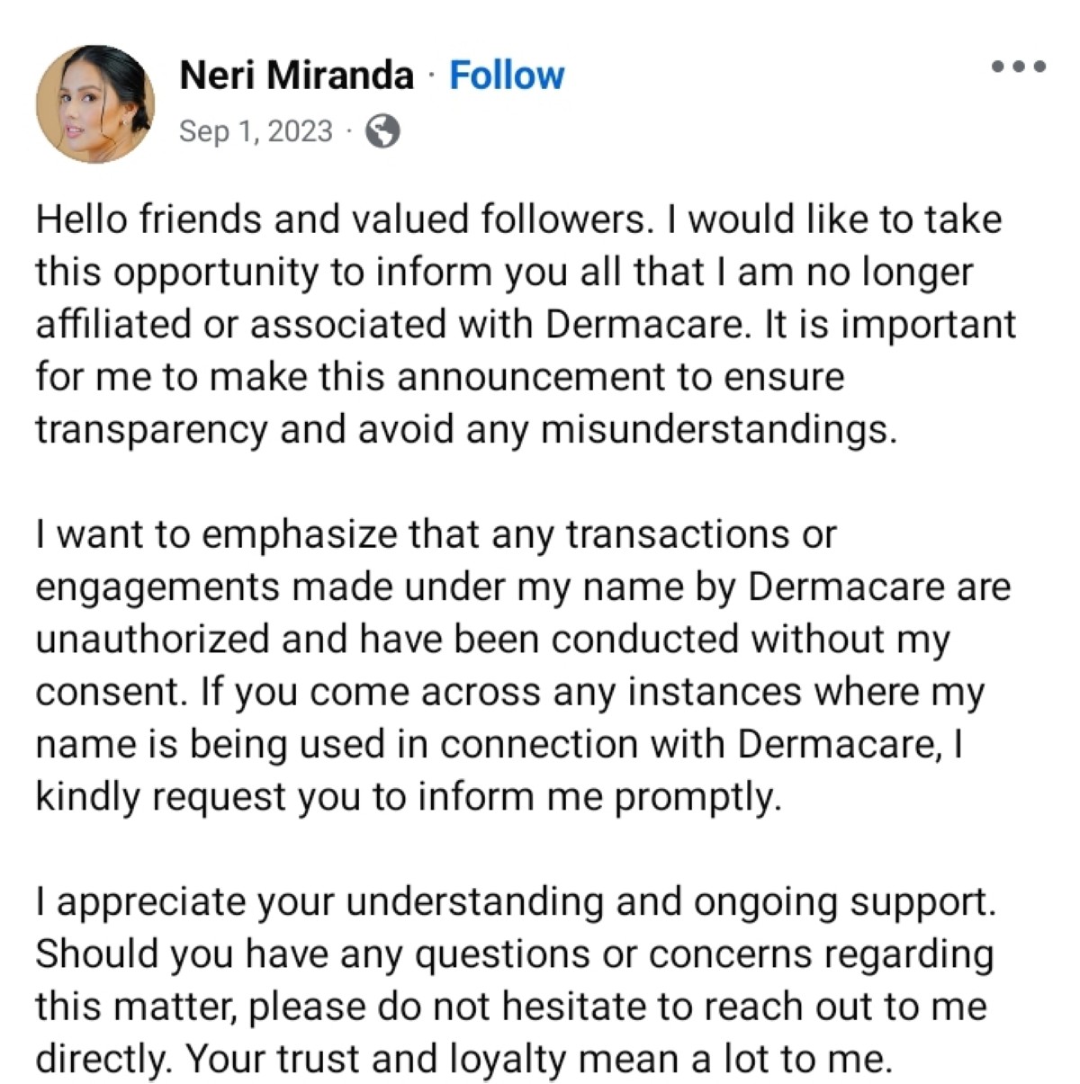 Photo courtesy: Screenshot from Neri Naig Miranda (Facebook)