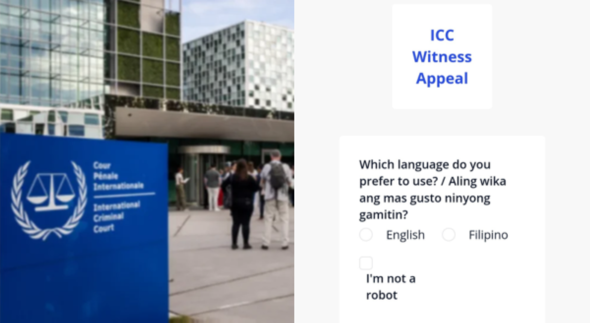 ICC, handang mangalap ng witness tungkol sa war on drugs via online!