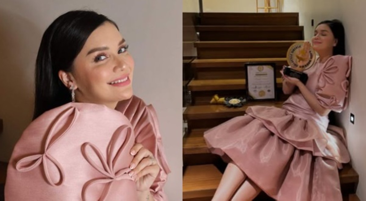 Nadine Samonte, masaya ang puso sa natanggap na parangal