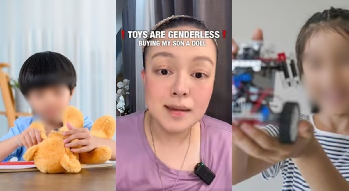 Paalala ng mommy-vlogger: 'Toys are genderless!'