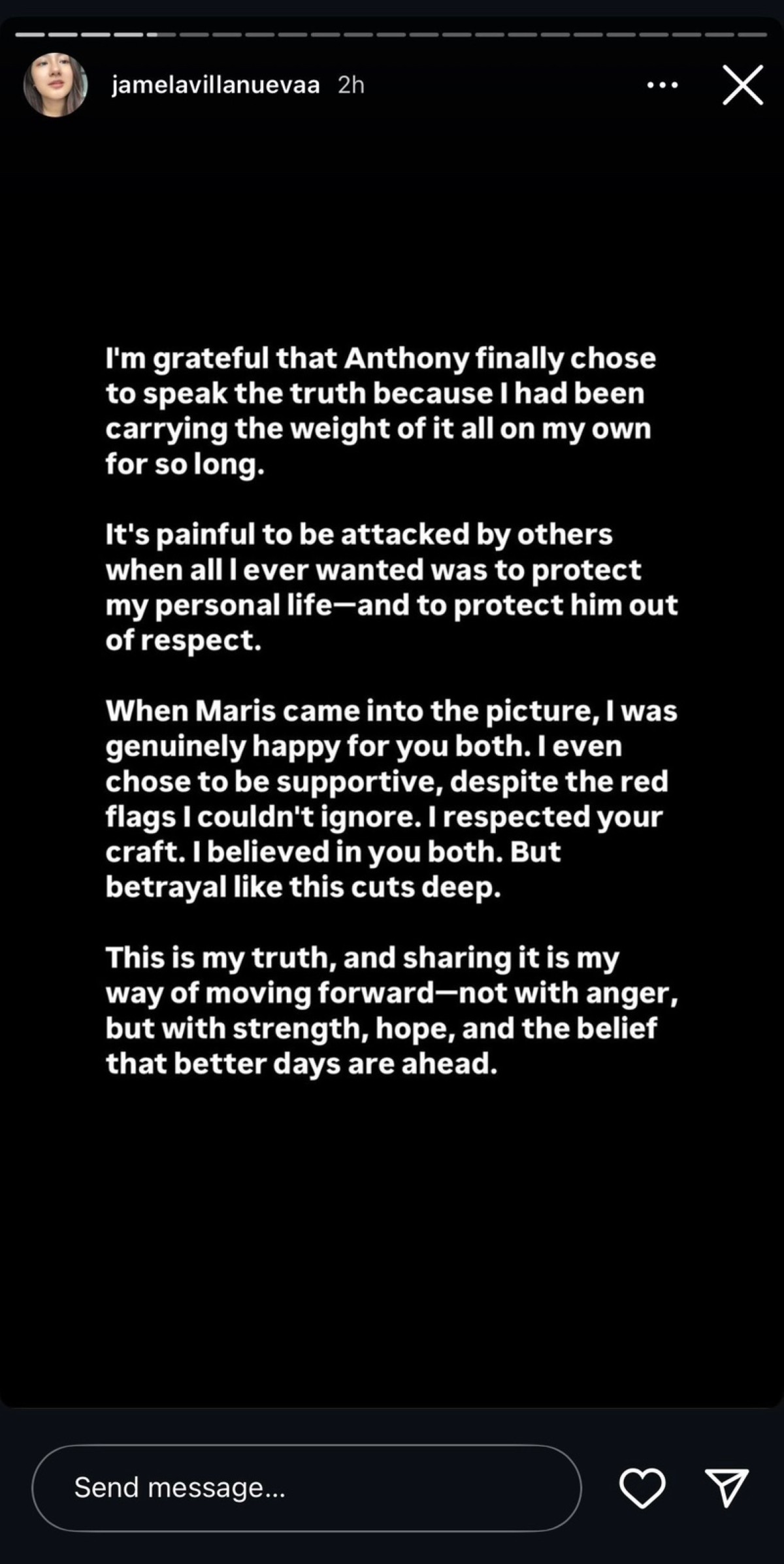 Photo courtesy: Screenshots from Jam Villanueva (IG)