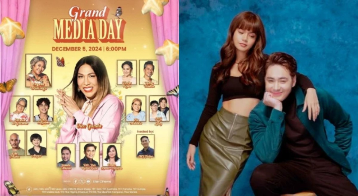 MaThon, inelbow sa grand media day ng pelikula ni Vice Ganda?