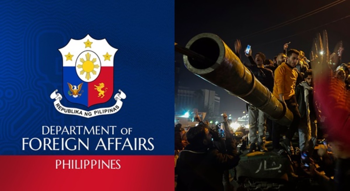 DFA, nanawagang itigil ang karahasan sa Syria