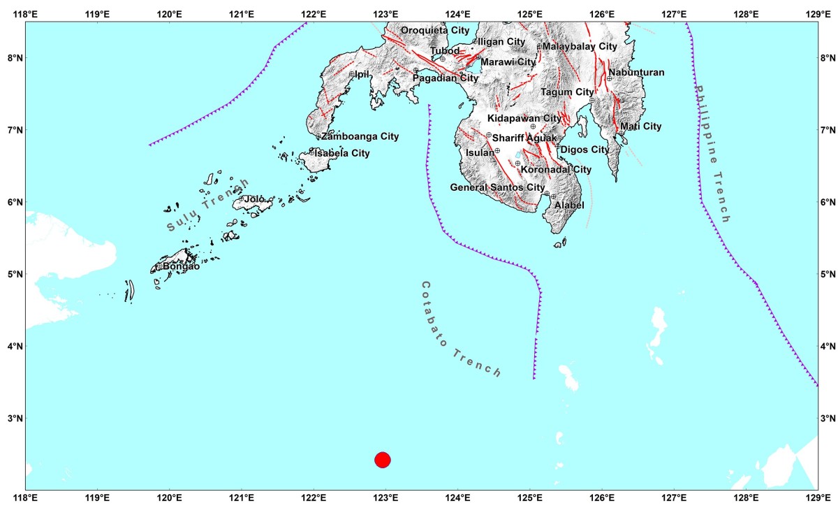 Tawi-tawi, niyanig ng 4.4-magnitude na lindol