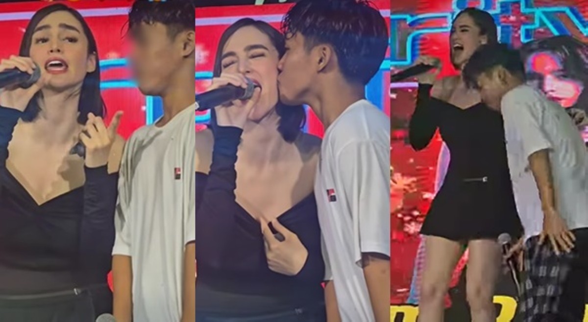 'Suwerte mo kuya!' Lalaki, nakaiskor ng halik kay Kim Domingo