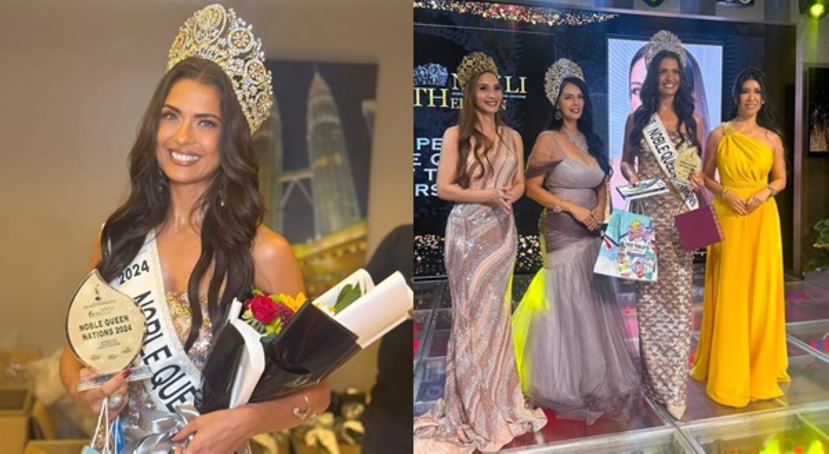 Priscilla Meirelles, kinoronahan bilang Noble Queen Nations 2024