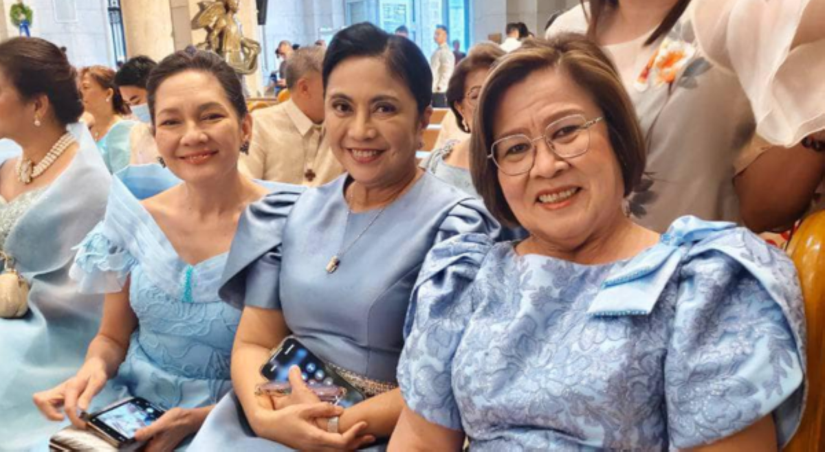 'Tropang angat' De Lima, Robredo, Hontiveros, reunited sa isang kasalan!
