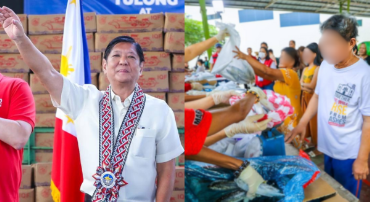 PBBM, ginawang pamasko mga nasabat na mackerel para sa mga taga-Baseco