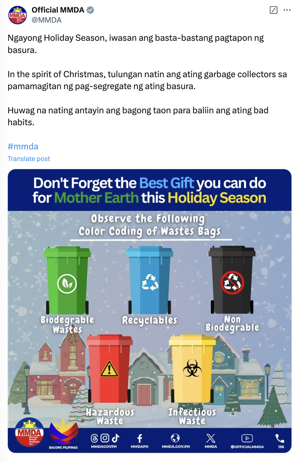 photo courtesy:MMDA/X