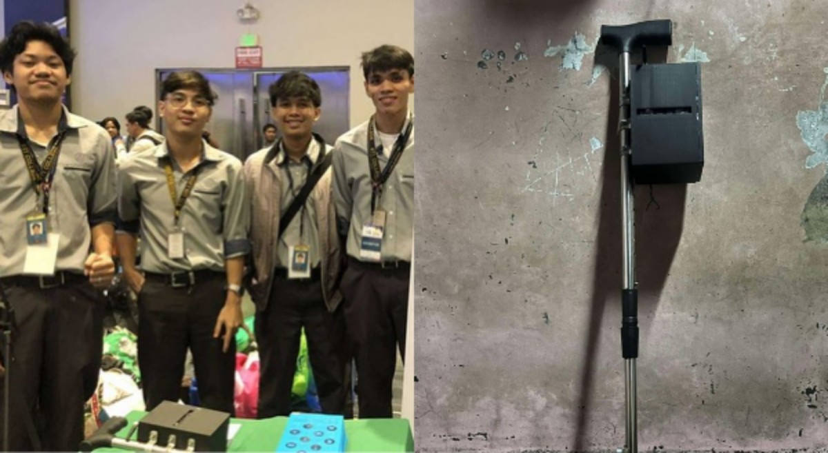 #BalitaExclusives: Kilalanin mga imbentor ng Walking stick with GPS and sensor para sa visually impaired