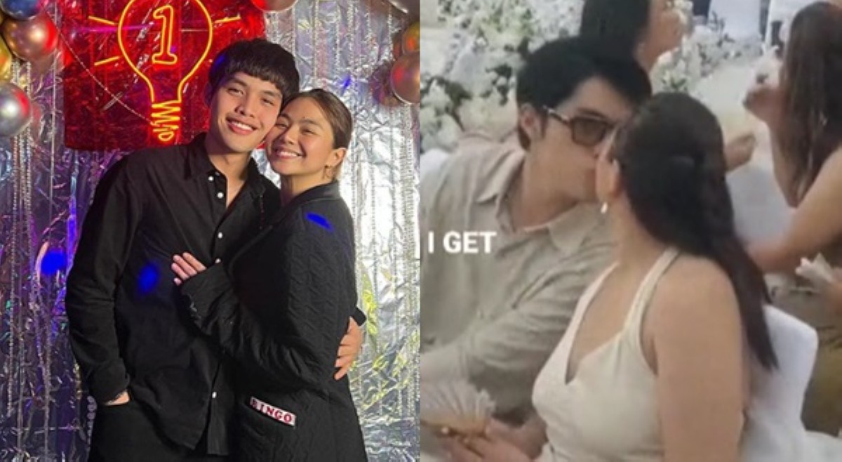 Elijah Canlas, Miles Ocampo nagtukaan sa kasal ni Jose Manalo