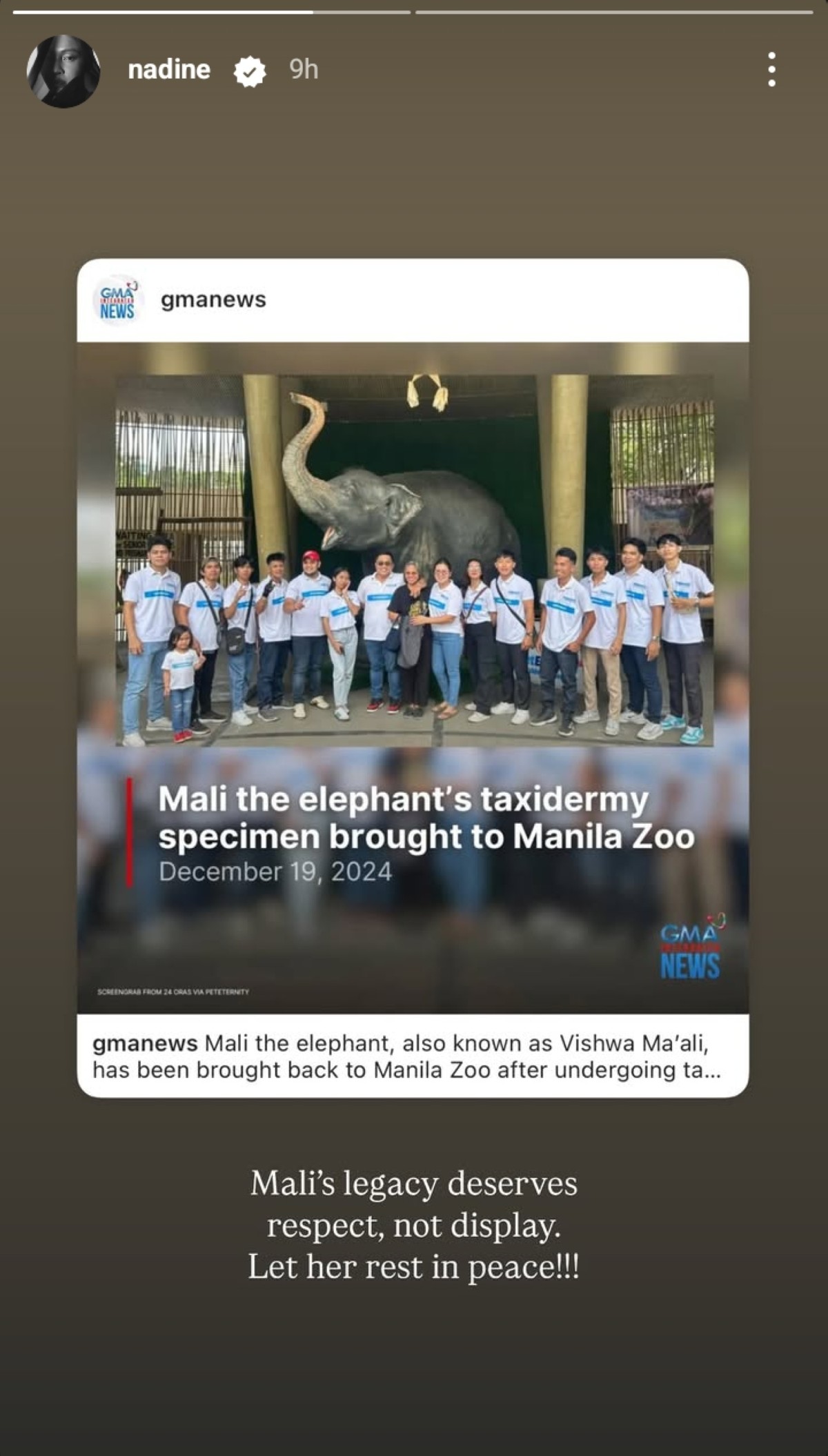 Photo courtesy: Nadine Lustre (IG)