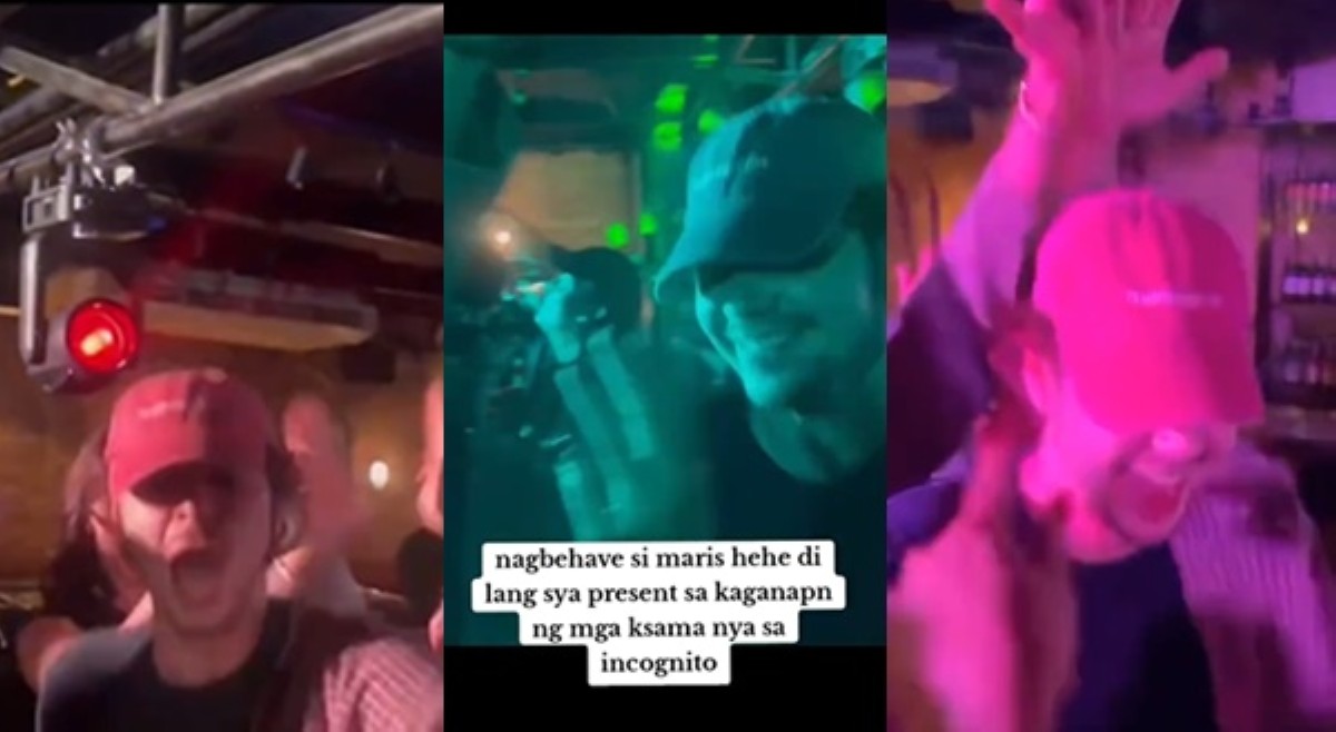 Habang si Maris namundok: Anthony, pumarty kasama ang Incognito stars