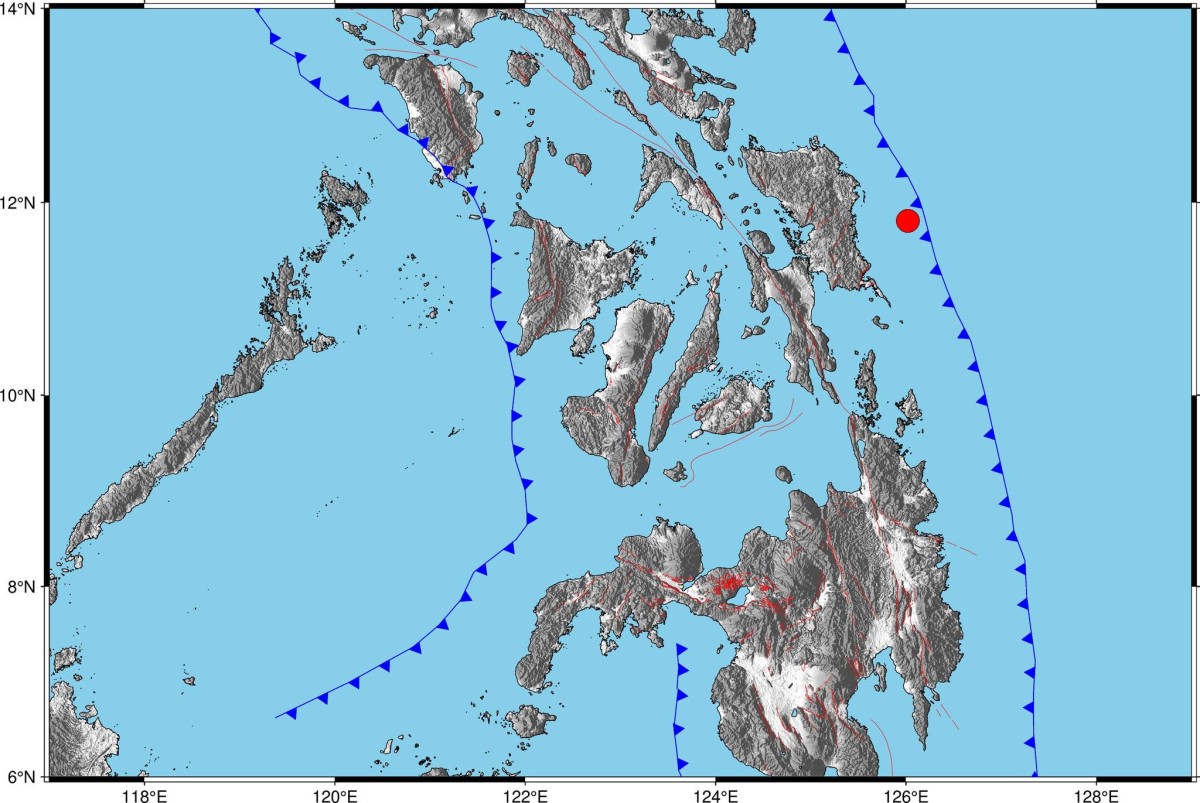 Eastern Samar, niyanig ng magnitude 4.0 na lindol