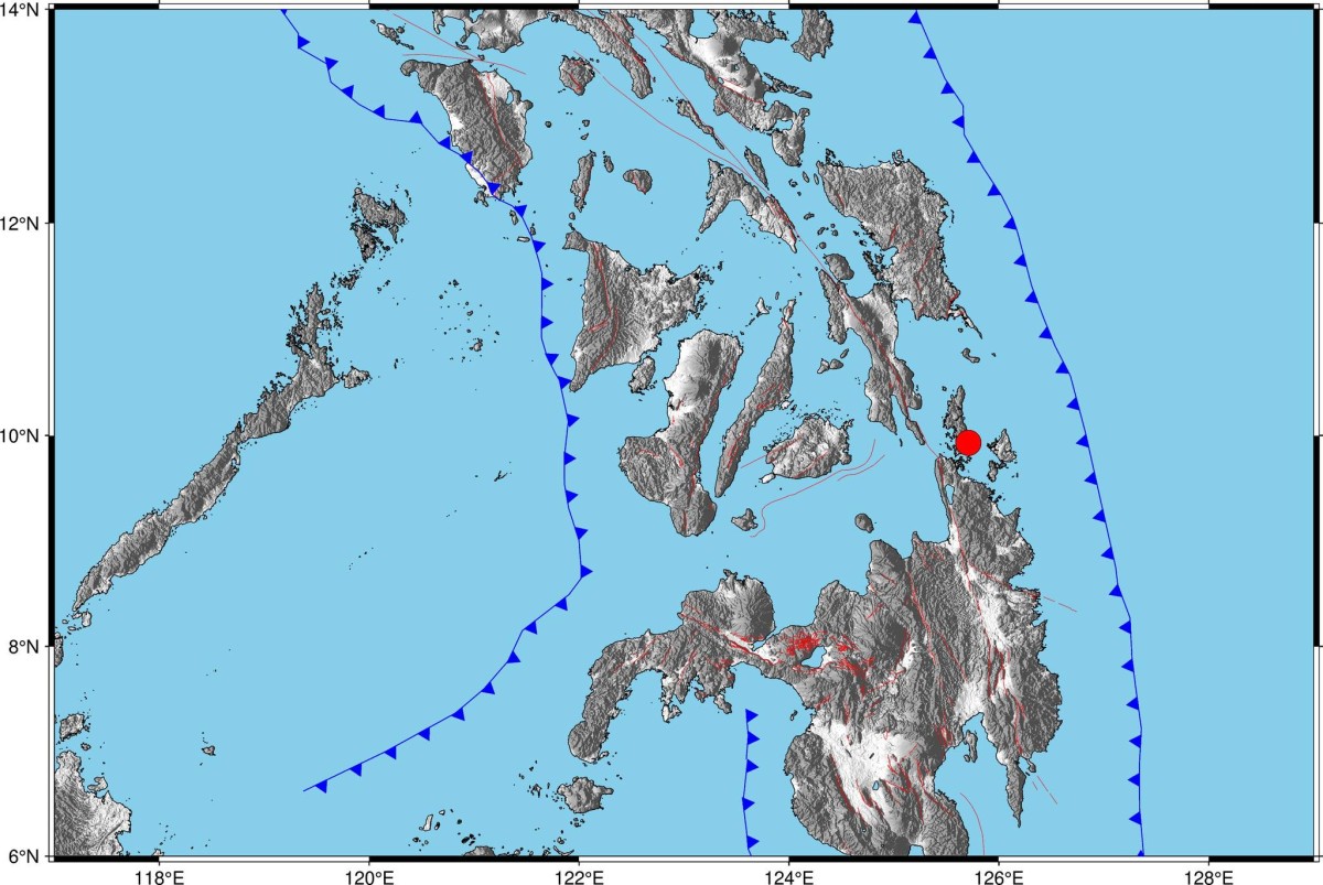 Dinagat Islands, niyanig ng magnitude 4.0 na lindol