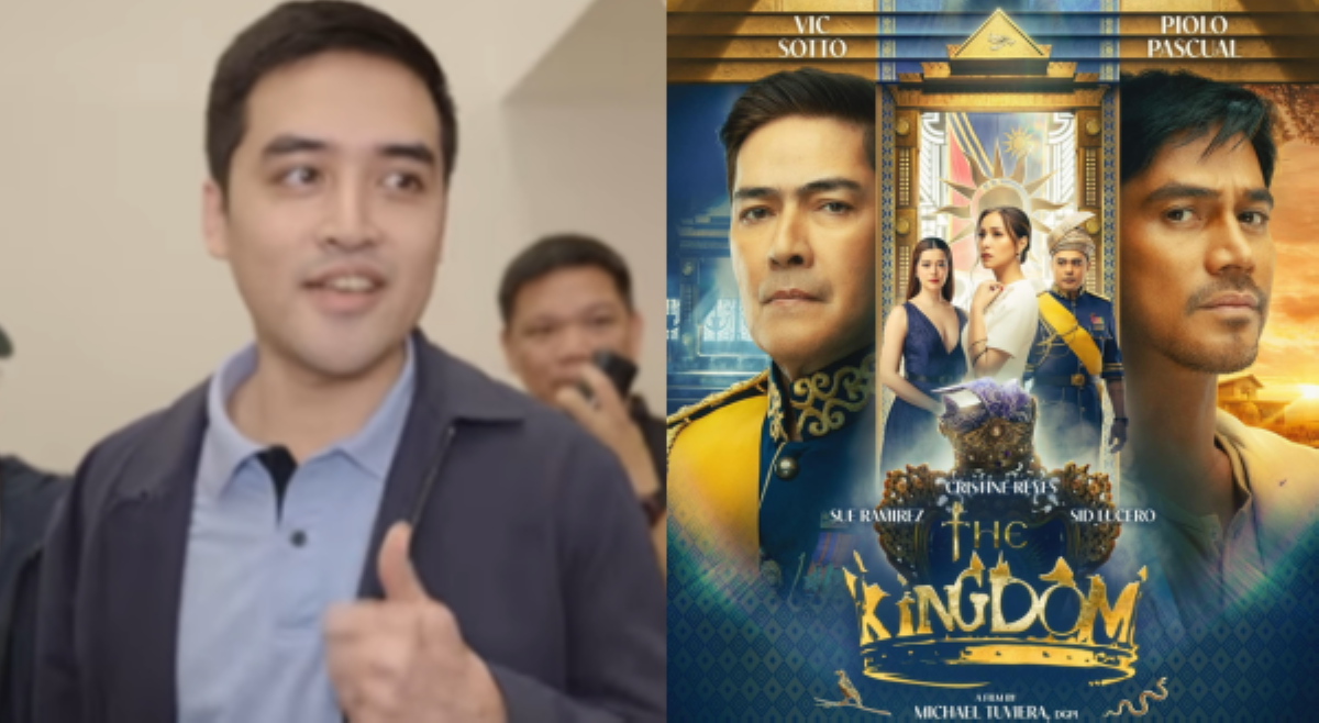 &lsquo;Di naman ako artista!&rsquo; Sagot ni Vico Sotto sa interview hinggil sa &lsquo;The Kingdom,&rsquo; kinaaliwan