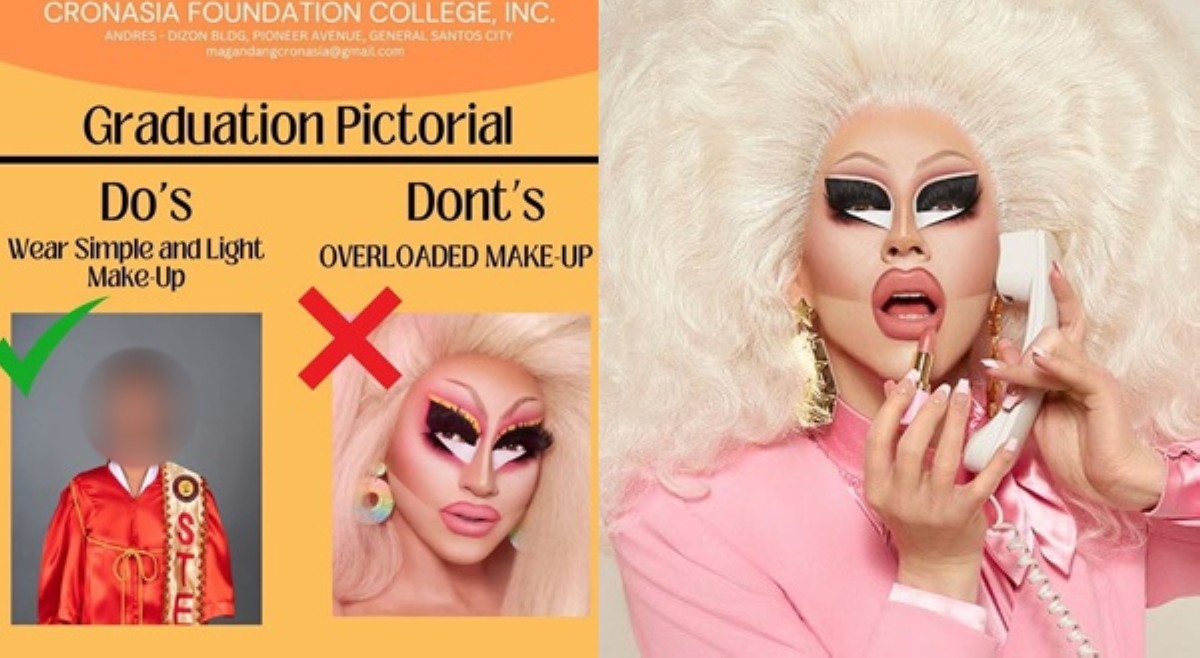 Paaralan sa GenSan, nag-sorry matapos gamitin picture ng American drag artist
