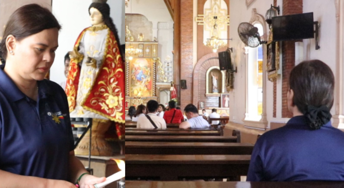 VP Sara, nagsimba sa Pangasinan: &lsquo;Lagi nating pinagdarasal kapayapaan sa ating bayan&rsquo;