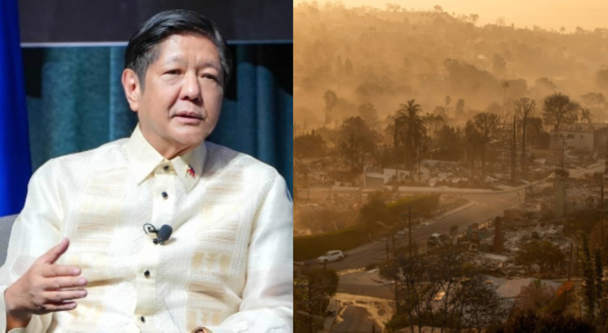 PBBM, nakisimpatya sa mga biktima ng wildfires sa California