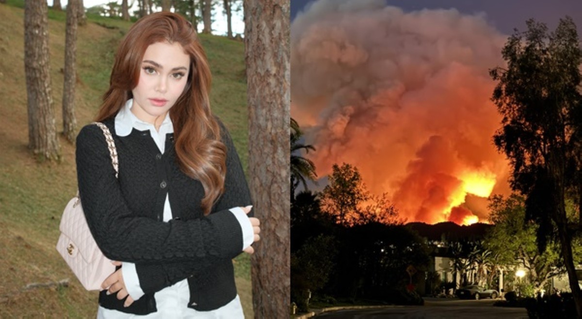 Ivana, nagbahagi ng larawan ng wildfire sa LA malapit sa kanilang bahay