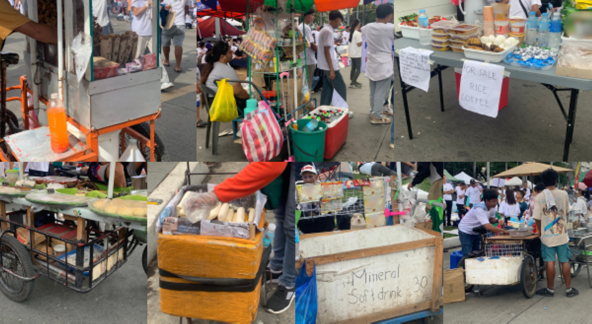 'National Rally for Peace,' extra income para sa ilang street vendors sa Maynila